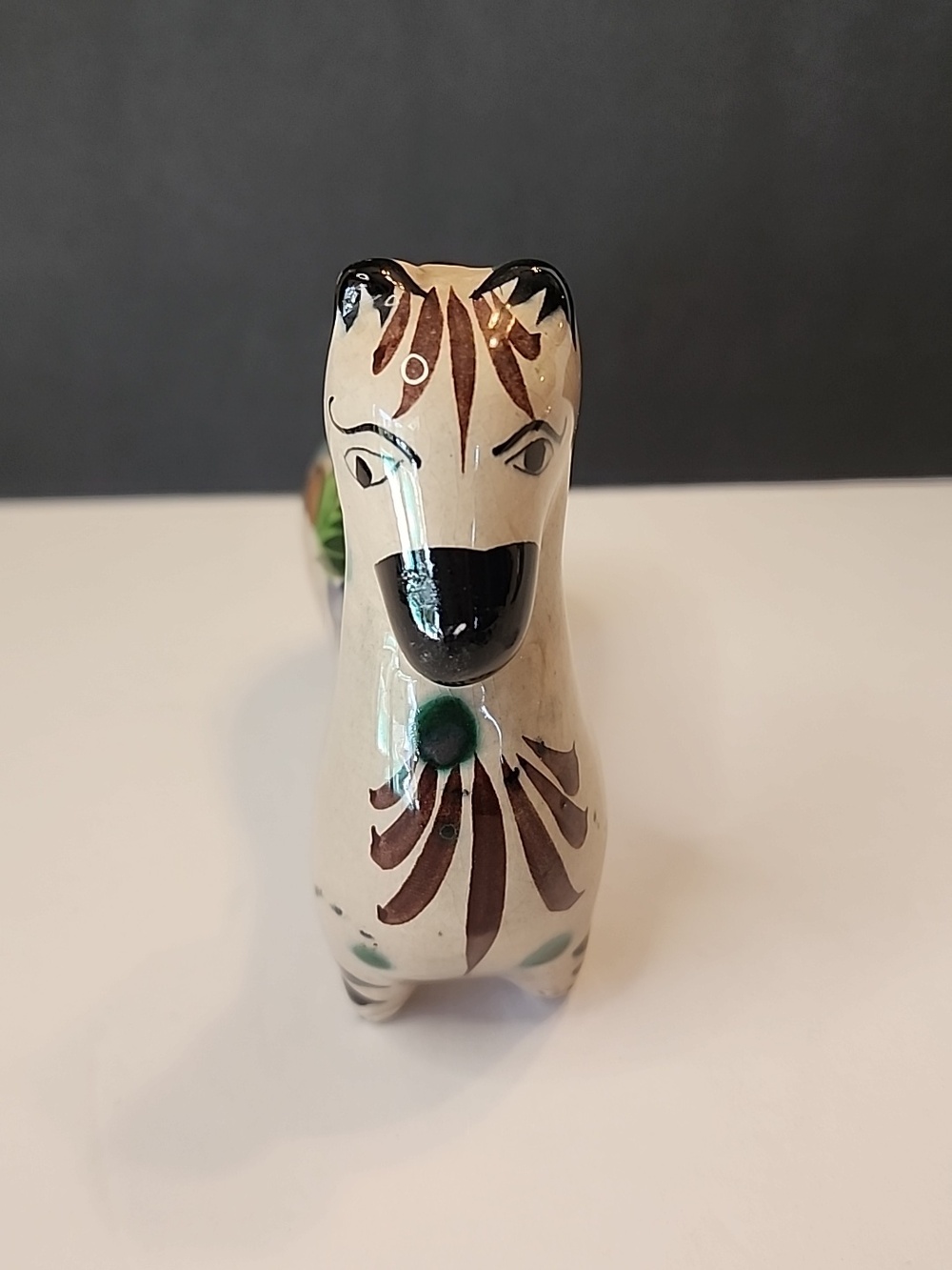 TONALA Made In Mexico Hand-Painted Folk Art Pottery Horse Figurine in Multicolor - Picture 4 of 8